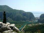 Okolí - výlety: OMIŠ - soutok řeky Cetiny
